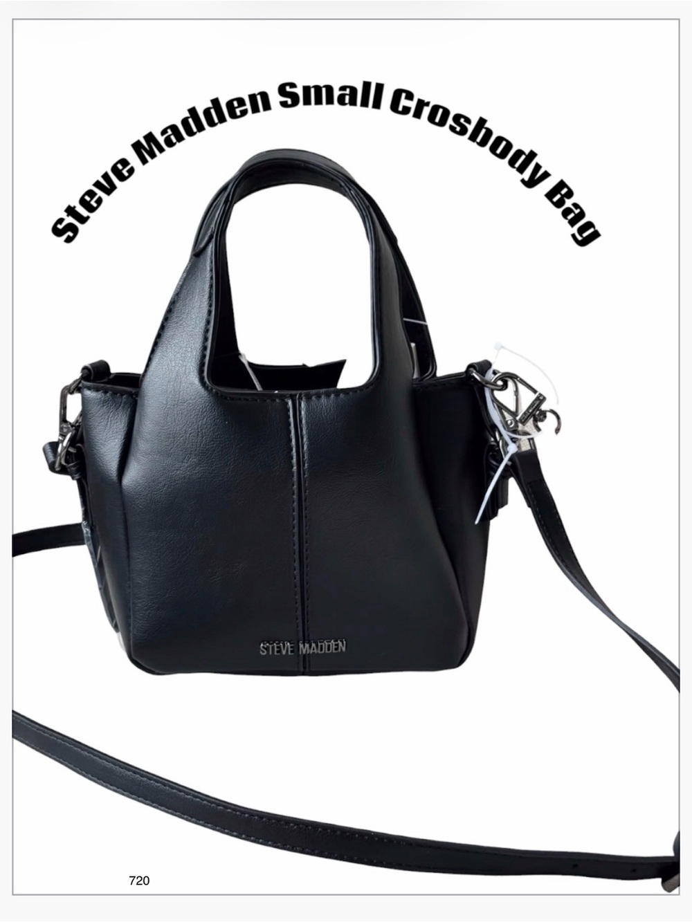 *new* Steve Madden Black Small Crossbody Bag